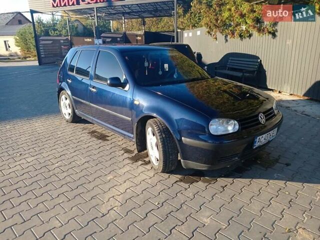 Синий Фольксваген Гольф, объемом двигателя 1.6 л и пробегом 300 тыс. км за 3600 $, фото 20 на Automoto.ua
