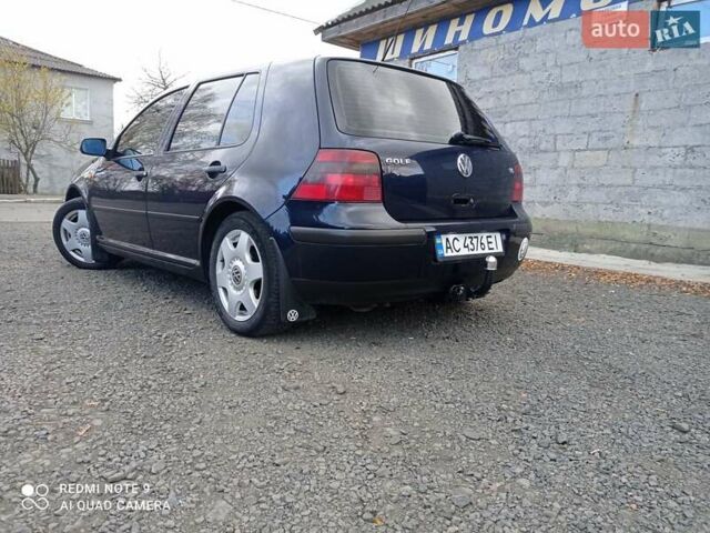 Синий Фольксваген Гольф, объемом двигателя 1.6 л и пробегом 300 тыс. км за 3600 $, фото 9 на Automoto.ua