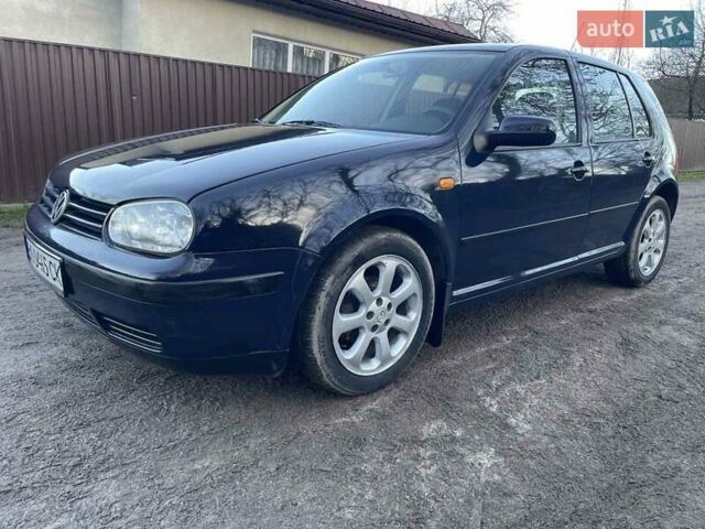 Синій Фольксваген Гольф, об'ємом двигуна 1.6 л та пробігом 290 тис. км за 3350 $, фото 1 на Automoto.ua