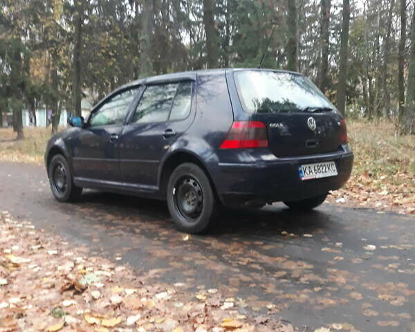 Синий Фольксваген Гольф, объемом двигателя 1.59 л и пробегом 205 тыс. км за 4500 $, фото 2 на Automoto.ua