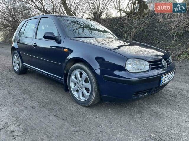 Синий Фольксваген Гольф, объемом двигателя 1.6 л и пробегом 290 тыс. км за 3300 $, фото 3 на Automoto.ua