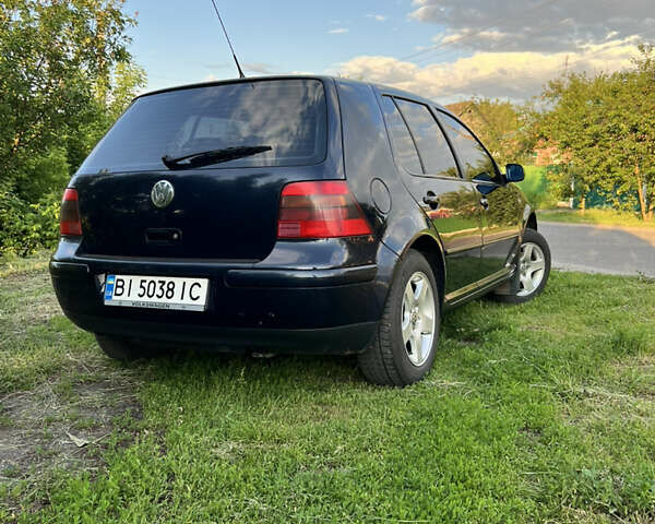 Синий Фольксваген Гольф, объемом двигателя 1.6 л и пробегом 187 тыс. км за 4300 $, фото 3 на Automoto.ua