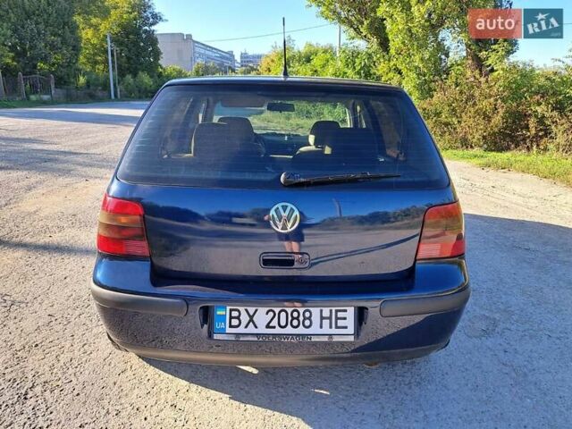 Синий Фольксваген Гольф, объемом двигателя 1.6 л и пробегом 500 тыс. км за 4000 $, фото 12 на Automoto.ua
