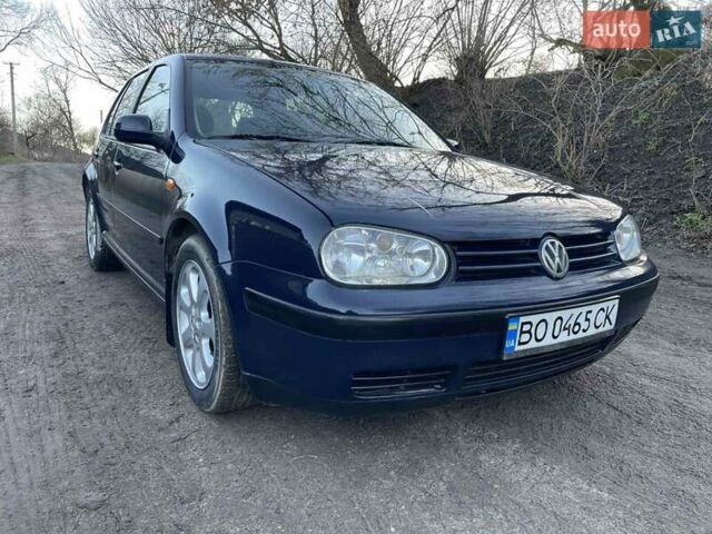 Синий Фольксваген Гольф, объемом двигателя 1.6 л и пробегом 267 тыс. км за 3450 $, фото 2 на Automoto.ua