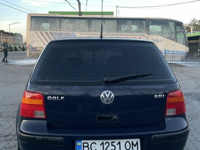 Синий Фольксваген Гольф, объемом двигателя 1.9 л и пробегом 340 тыс. км за 2500 $, фото 3 на Automoto.ua