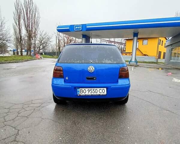 Синий Фольксваген Гольф, объемом двигателя 1.6 л и пробегом 340 тыс. км за 3300 $, фото 12 на Automoto.ua