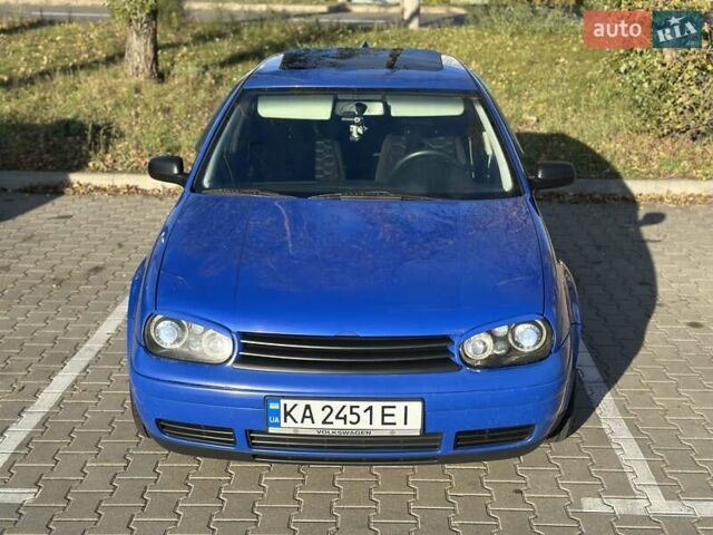 Фольксваген Гольф 1999 у Києві на Automoto.ua Синій Фольксваген Гольф, об'ємом двигуна 1.78 л та пробігом 328 тис. км за 4200 $, фото 5 на Automoto.ua