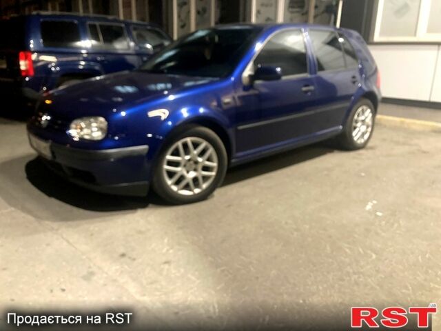 Синий Фольксваген Гольф, объемом двигателя 1.4 л и пробегом 239 тыс. км за 3550 $, фото 1 на Automoto.ua