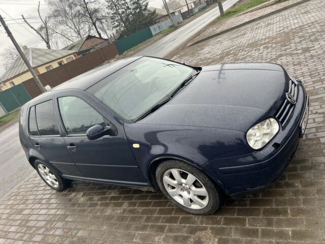 Синий Фольксваген Гольф, объемом двигателя 1.9 л и пробегом 350 тыс. км за 2800 $, фото 1 на Automoto.ua