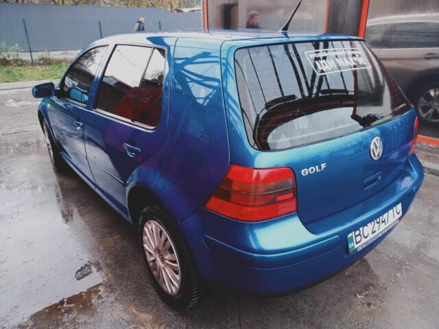 Синий Фольксваген Гольф, объемом двигателя 1.4 л и пробегом 250 тыс. км за 3500 $, фото 1 на Automoto.ua