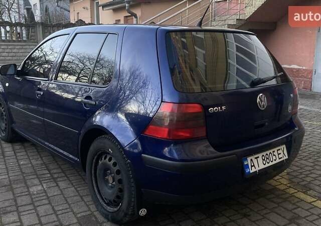 Синий Фольксваген Гольф, объемом двигателя 1.6 л и пробегом 291 тыс. км за 3700 $, фото 14 на Automoto.ua