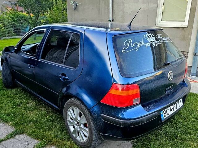 Синий Фольксваген Гольф, объемом двигателя 1.6 л и пробегом 364 тыс. км за 3600 $, фото 3 на Automoto.ua