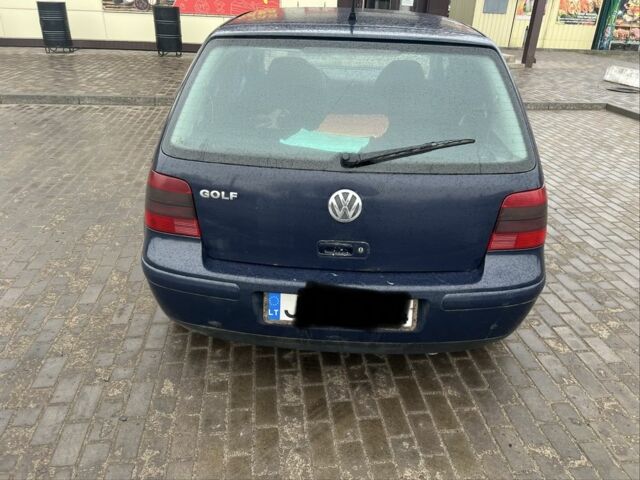 Синий Фольксваген Гольф, объемом двигателя 1.9 л и пробегом 350 тыс. км за 2800 $, фото 5 на Automoto.ua