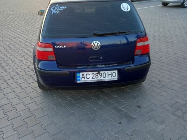Синий Фольксваген Гольф, объемом двигателя 1.4 л и пробегом 277 тыс. км за 3500 $, фото 5 на Automoto.ua