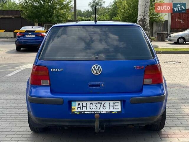 Синий Фольксваген Гольф, объемом двигателя 1.9 л и пробегом 250 тыс. км за 2900 $, фото 6 на Automoto.ua