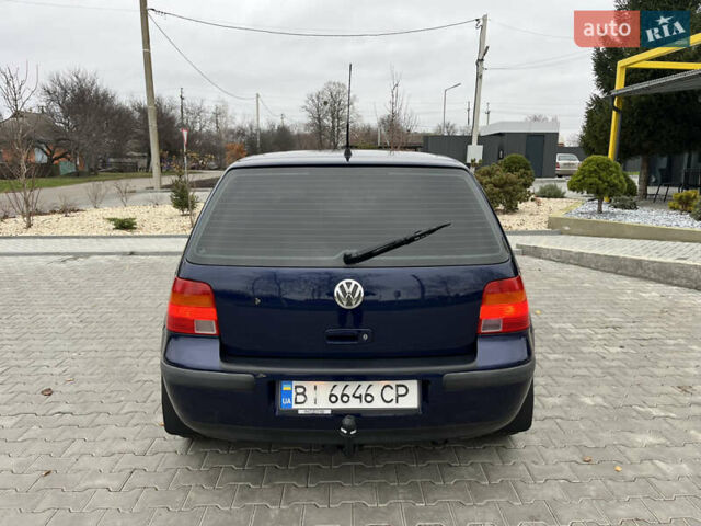 Синий Фольксваген Гольф, объемом двигателя 1.9 л и пробегом 231 тыс. км за 4550 $, фото 9 на Automoto.ua