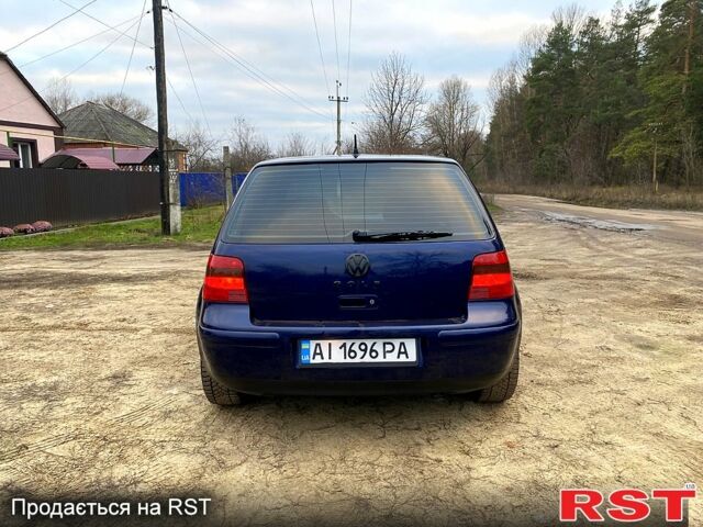 Синий Фольксваген Гольф, объемом двигателя 1.6 л и пробегом 0 тыс. км за 3600 $, фото 5 на Automoto.ua