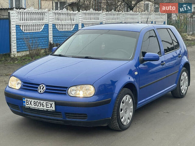 Синій Фольксваген Гольф, об'ємом двигуна 1.39 л та пробігом 240 тис. км за 3555 $, фото 1 на Automoto.ua