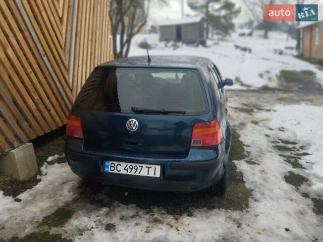 Синий Фольксваген Гольф, объемом двигателя 1.6 л и пробегом 366 тыс. км за 2800 $, фото 2 на Automoto.ua