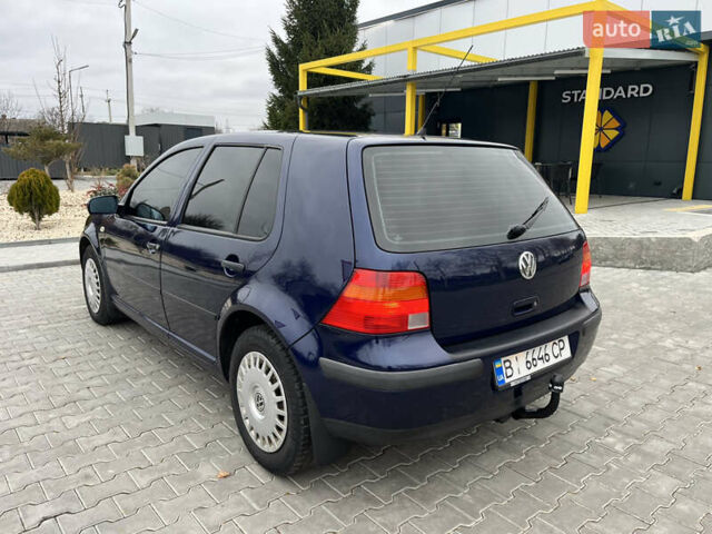 Синий Фольксваген Гольф, объемом двигателя 1.9 л и пробегом 231 тыс. км за 4550 $, фото 11 на Automoto.ua