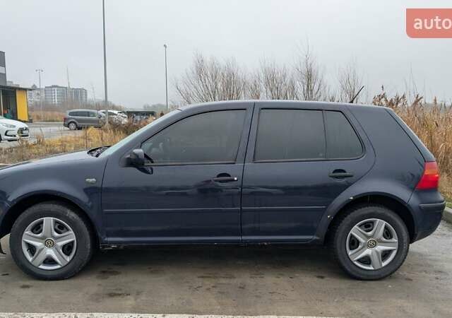 Синий Фольксваген Гольф, объемом двигателя 1.9 л и пробегом 493 тыс. км за 2700 $, фото 3 на Automoto.ua