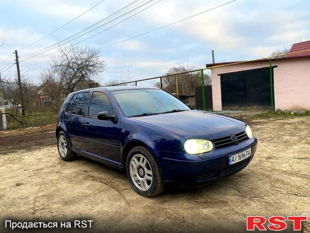 Синий Фольксваген Гольф, объемом двигателя 1.6 л и пробегом 0 тыс. км за 3600 $, фото 2 на Automoto.ua