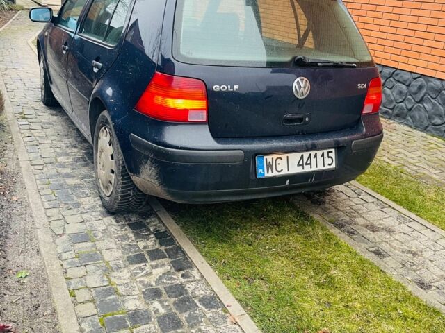 Синий Фольксваген Гольф, объемом двигателя 1.9 л и пробегом 280 тыс. км за 1850 $, фото 2 на Automoto.ua