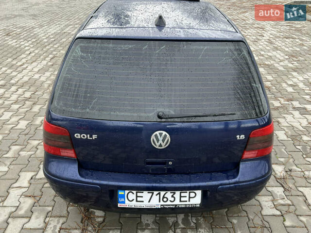Синий Фольксваген Гольф, объемом двигателя 1.6 л и пробегом 246 тыс. км за 3950 $, фото 17 на Automoto.ua