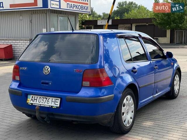 Синий Фольксваген Гольф, объемом двигателя 1.9 л и пробегом 250 тыс. км за 2900 $, фото 5 на Automoto.ua