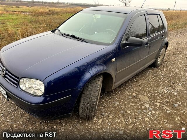 Синий Фольксваген Гольф, объемом двигателя 1.4 л и пробегом 190 тыс. км за 2150 $, фото 1 на Automoto.ua