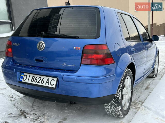 Синий Фольксваген Гольф, объемом двигателя 1.9 л и пробегом 322 тыс. км за 4499 $, фото 18 на Automoto.ua