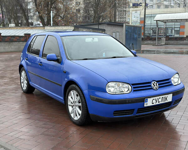 Синій Фольксваген Гольф, об'ємом двигуна 1.6 л та пробігом 218 тис. км за 4500 $, фото 3 на Automoto.ua