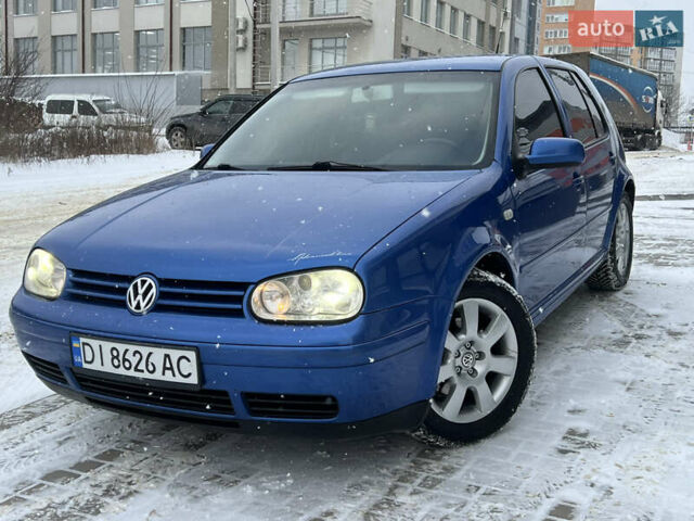 Синий Фольксваген Гольф, объемом двигателя 1.9 л и пробегом 322 тыс. км за 4499 $, фото 2 на Automoto.ua