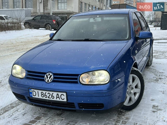 Синий Фольксваген Гольф, объемом двигателя 1.9 л и пробегом 322 тыс. км за 4499 $, фото 3 на Automoto.ua