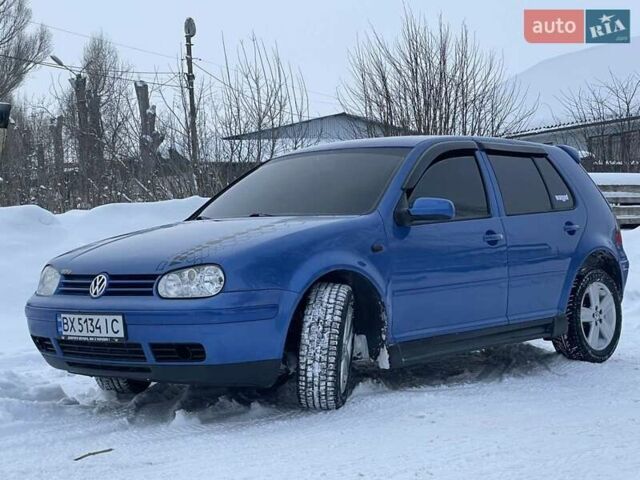 Синий Фольксваген Гольф, объемом двигателя 1.6 л и пробегом 276 тыс. км за 3650 $, фото 14 на Automoto.ua