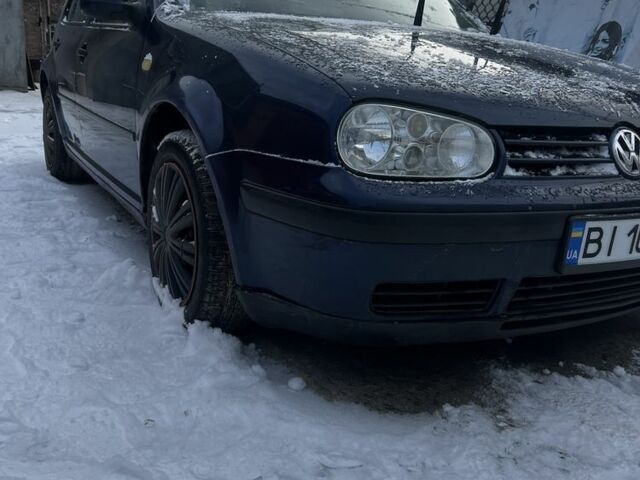 Синий Фольксваген Гольф, объемом двигателя 1.6 л и пробегом 270 тыс. км за 3300 $, фото 12 на Automoto.ua