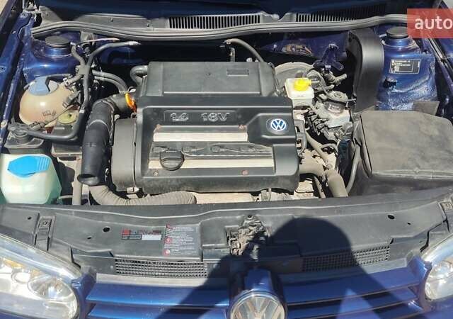 Синий Фольксваген Гольф, объемом двигателя 1.39 л и пробегом 190 тыс. км за 4100 $, фото 4 на Automoto.ua