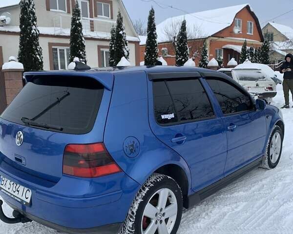 Синий Фольксваген Гольф, объемом двигателя 1.6 л и пробегом 276 тыс. км за 3650 $, фото 7 на Automoto.ua