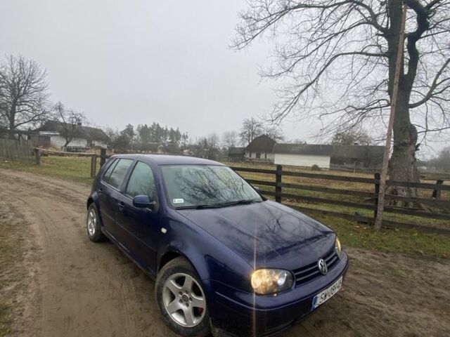 Синий Фольксваген Гольф, объемом двигателя 1.9 л и пробегом 308 тыс. км за 1999 $, фото 4 на Automoto.ua