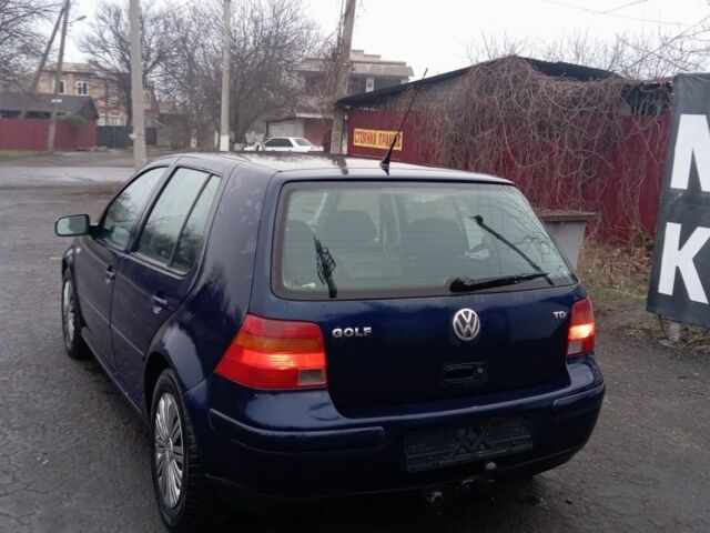 Синий Фольксваген Гольф, объемом двигателя 1.9 л и пробегом 338 тыс. км за 2100 $, фото 3 на Automoto.ua
