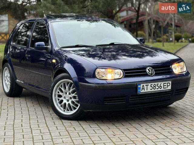 Синий Фольксваген Гольф, объемом двигателя 1.6 л и пробегом 248 тыс. км за 3599 $, фото 6 на Automoto.ua