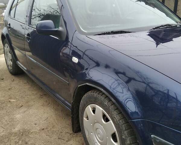 Синий Фольксваген Гольф, объемом двигателя 1.4 л и пробегом 191 тыс. км за 3500 $, фото 1 на Automoto.ua