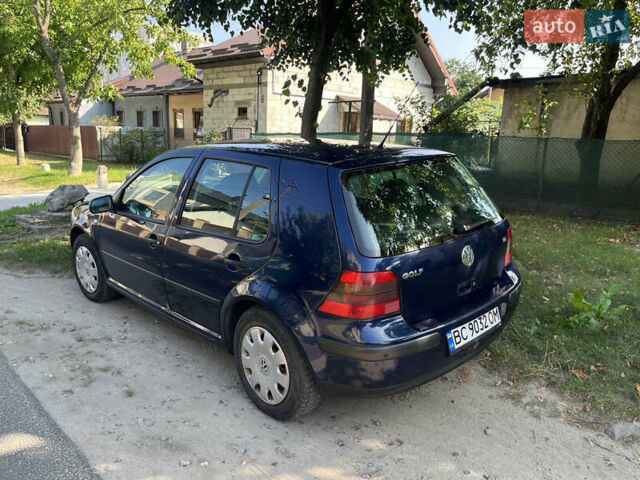 Фольксваген Гольф 2000 в Львове на Automoto.ua Синий Фольксваген Гольф, объемом двигателя 1.6 л и пробегом 232 тыс. км за 3600 $, фото 4 на Automoto.ua
