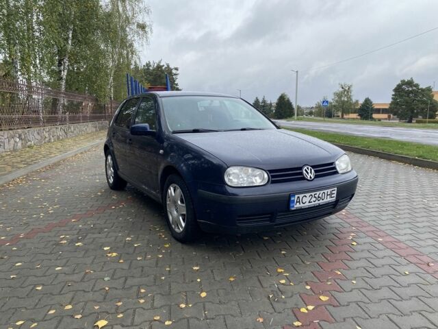 Синій Фольксваген Гольф, об'ємом двигуна 1.6 л та пробігом 275 тис. км за 3600 $, фото 1 на Automoto.ua