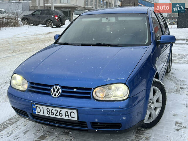 Синий Фольксваген Гольф, объемом двигателя 1.9 л и пробегом 322 тыс. км за 4499 $, фото 4 на Automoto.ua