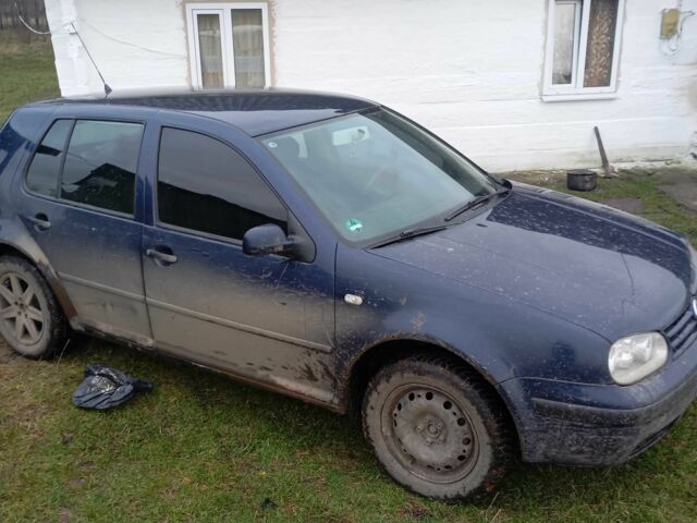 Синий Фольксваген Гольф, объемом двигателя 1.9 л и пробегом 3 тыс. км за 1200 $, фото 1 на Automoto.ua