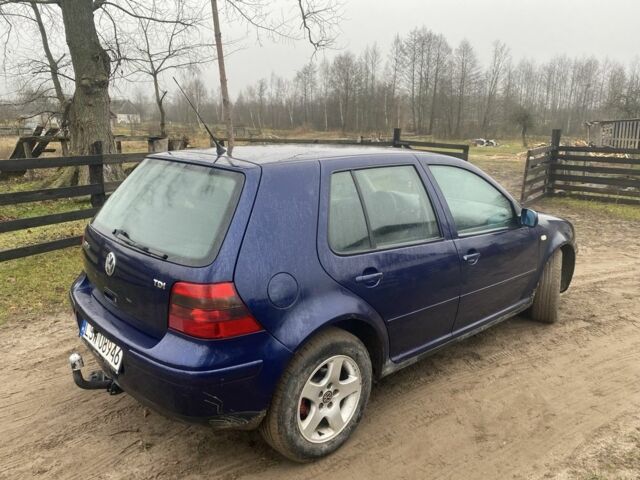 Синій Фольксваген Гольф, об'ємом двигуна 1.9 л та пробігом 308 тис. км за 1999 $, фото 3 на Automoto.ua