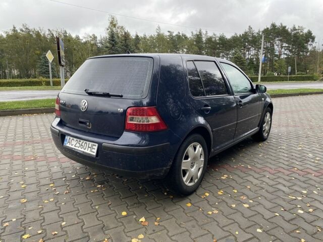 Синій Фольксваген Гольф, об'ємом двигуна 1.6 л та пробігом 275 тис. км за 3600 $, фото 2 на Automoto.ua