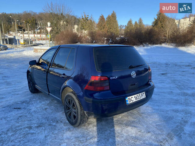 Синий Фольксваген Гольф, объемом двигателя 1.39 л и пробегом 220 тыс. км за 3150 $, фото 6 на Automoto.ua