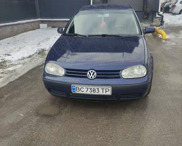 Синий Фольксваген Гольф, объемом двигателя 1.4 л и пробегом 171 тыс. км за 3699 $, фото 3 на Automoto.ua